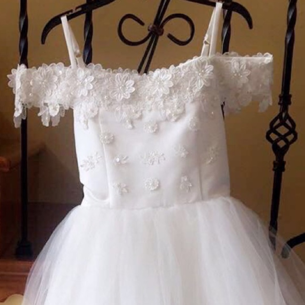 Gorgeous white junior dress